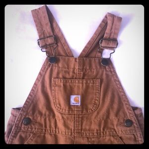 Toddler Canvas Carhartt Bibs Overalls 2T